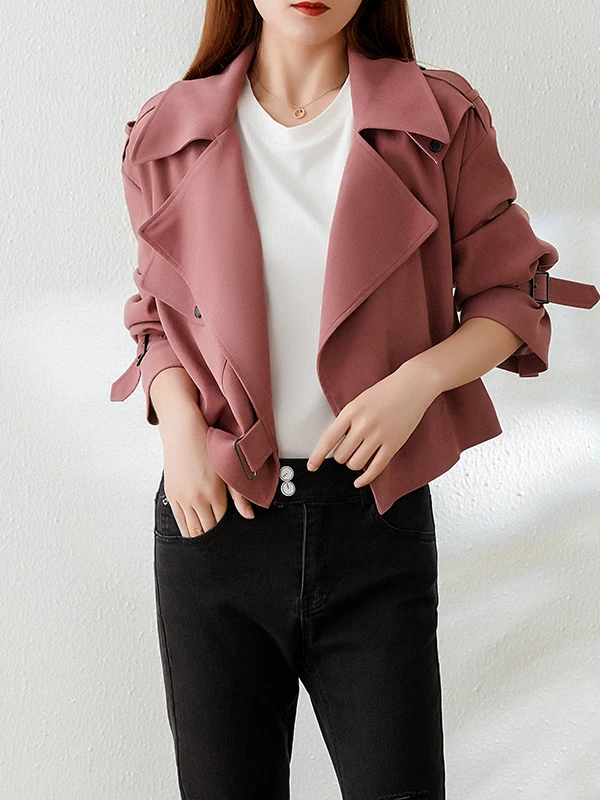 

Женское ретро-пальто Chenyun с двубортной застежкой, свободного кроя, стройнящее, осенне-зимнее, из полиэстера, с длинными рукавами