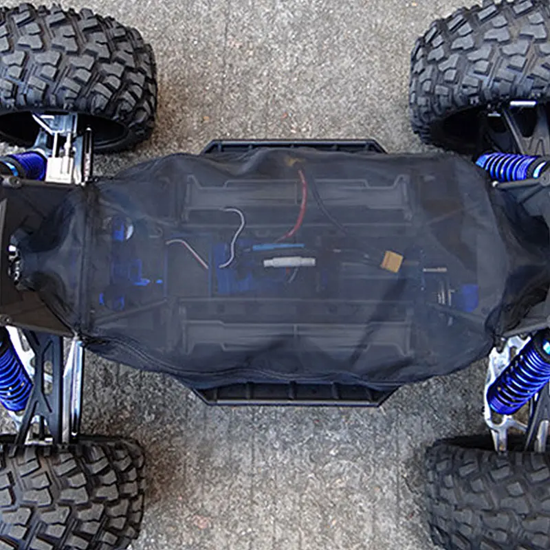 Heavy Duty Dust Cover for 1/5 Traxxas X-Maxx 8S | Water Resistant Nylon Mesh Chassis Protector | Rocks Dust Mud Proof Shell | Ea