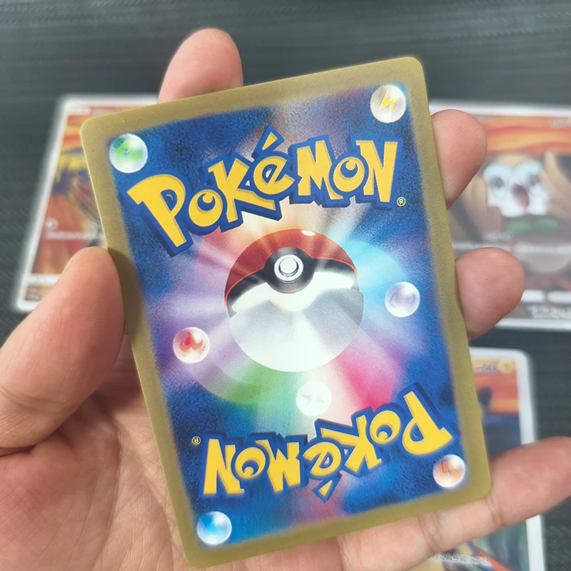 การ์ดสะสมเกม DIY Pocket Monsters ชุด 5 ชิ้น/เซ็ต ลายญี่ปุ่น Eevee PKM Screaming Series ทำเองได้ รวมการ์ด Mimikyu Psyduck PTCG ของขวัญ