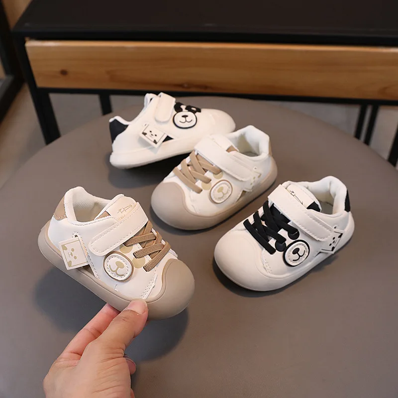 Baby Shoes Antiskid Fashion Child Sneakers Board Shoe for Newborn Baby Toddler Shoes Cute Cartoon Breathable Bebes Casual Shoes