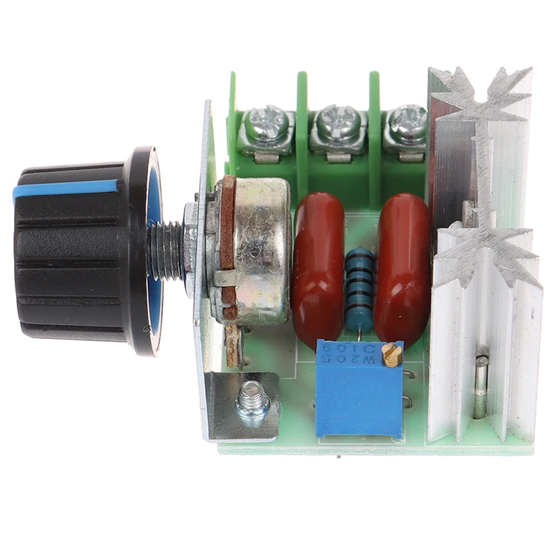 Oferta Imperdível: 1 Peça Controlador de Velocidade 50-220V 2000W, Dimmer SCR, Regulador de Tensão, Ferramenta Termostática