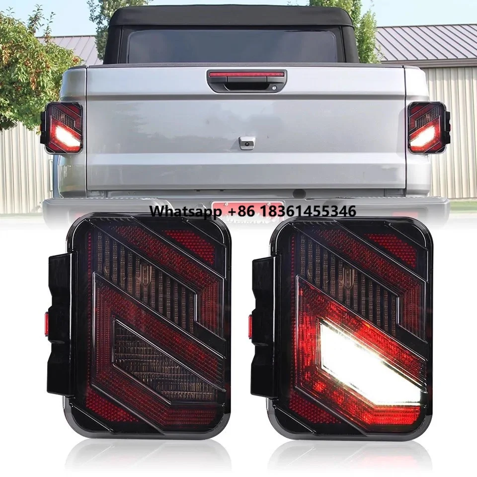 

for Wrangler 2020-2022 Modified brake Reversing light DRL tailllight LED Tail Light Assembly