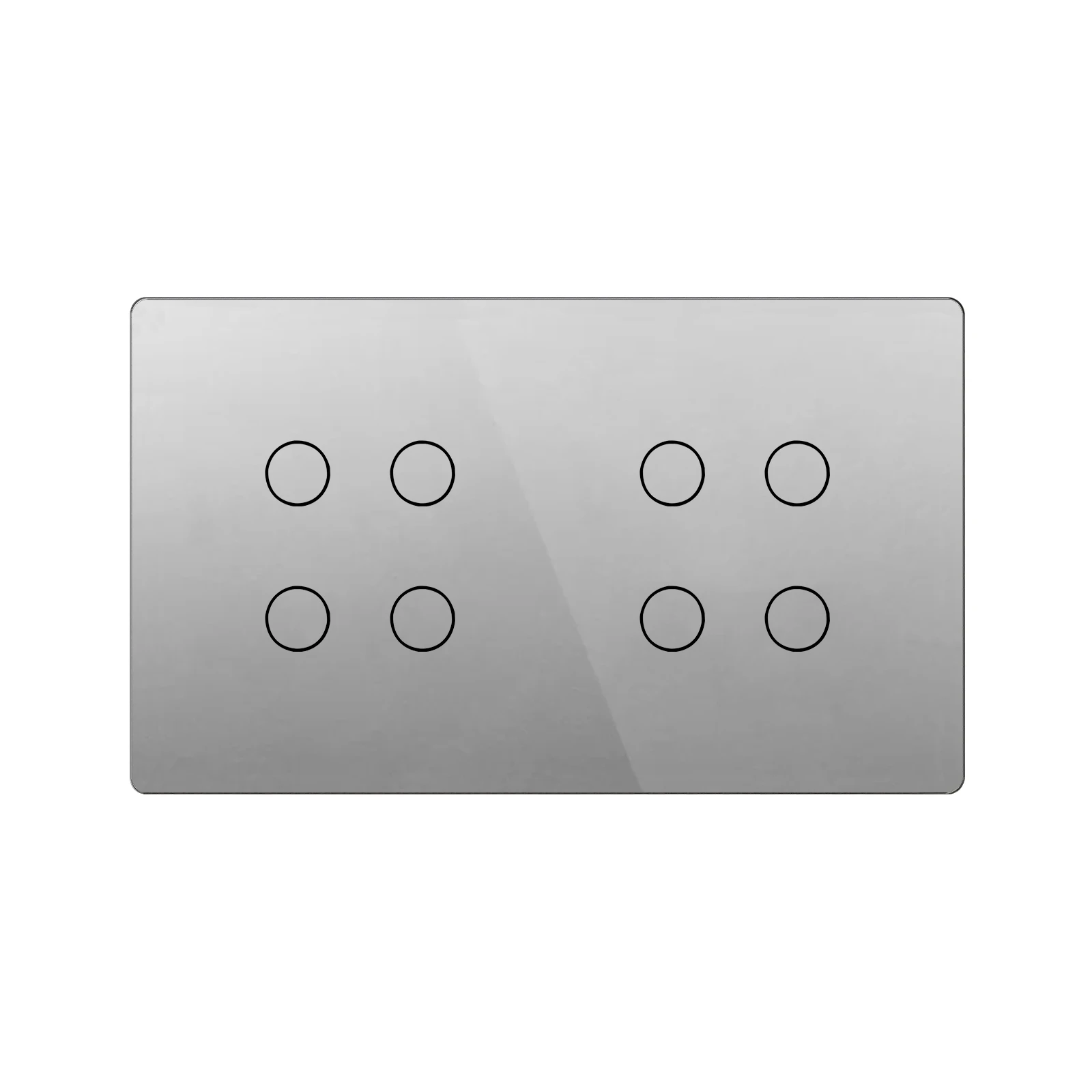 UBARO tuya Smart  Switch 8 Gang , Tuya App/Google/Amazon Voice, LED Backlight, Neutral Required