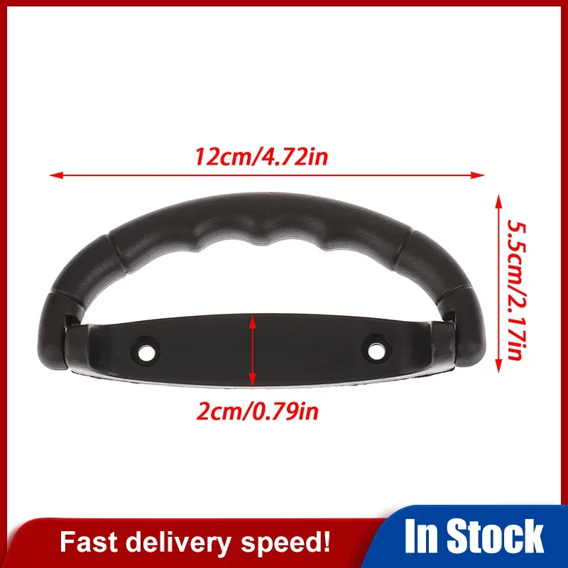 

2Pcs/lot Black Plastic Luggage Handle Suitcase Strap Pull Air Case Carrying Air Bag Grip Anti-Slip Knob Box Replacements