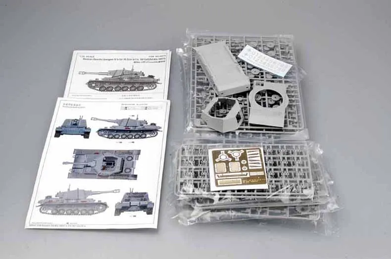 Trumpeter 1/35 Geschützwagen IV b 10.5cm Self-propelled Tank Kit 00374 TOUCAN Gifts for Collecting TH06759-SMT8