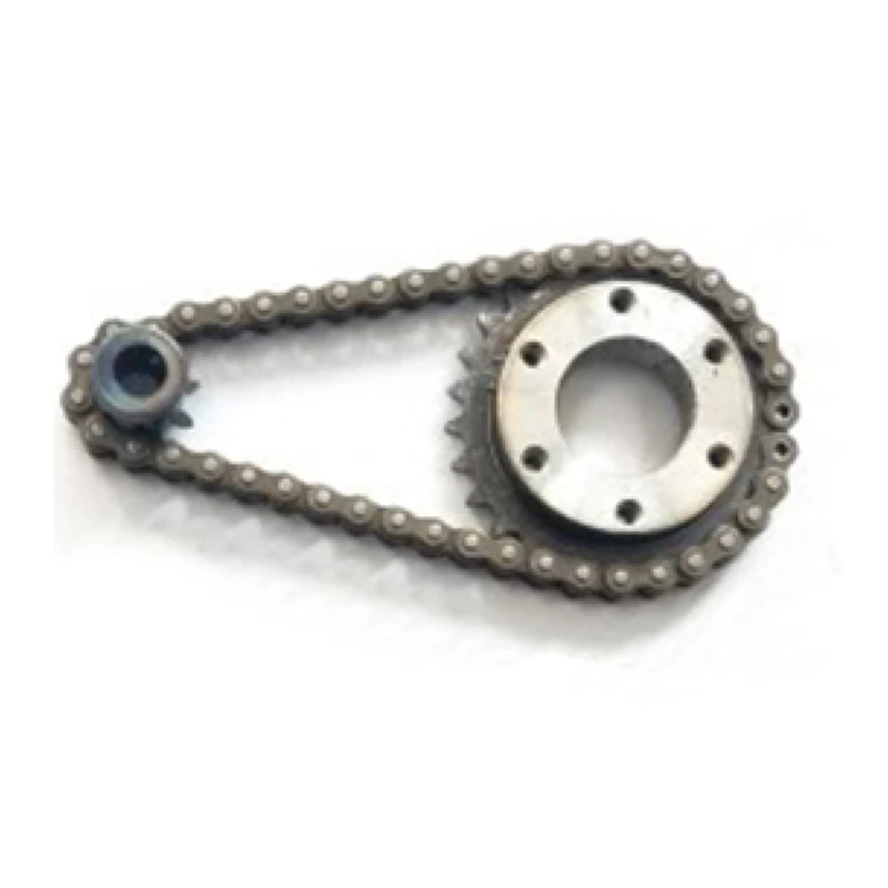 Y50A-DIY Electric Skateboard Gear Wheels Kit 04C 2 Points Chain Wheel Gear 27 Gear Electric Diy Wheels,9X27 G 8Mm D