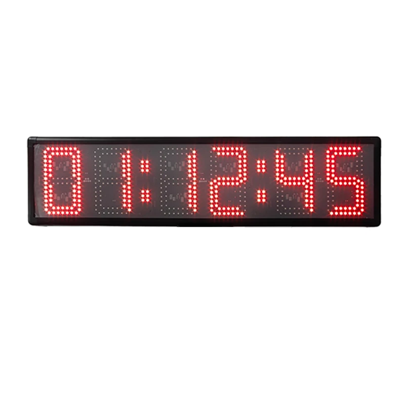 Jhering Customizable Large 8 Inch Double Sided Non-Waterproof Ethernet TCP POE Clock