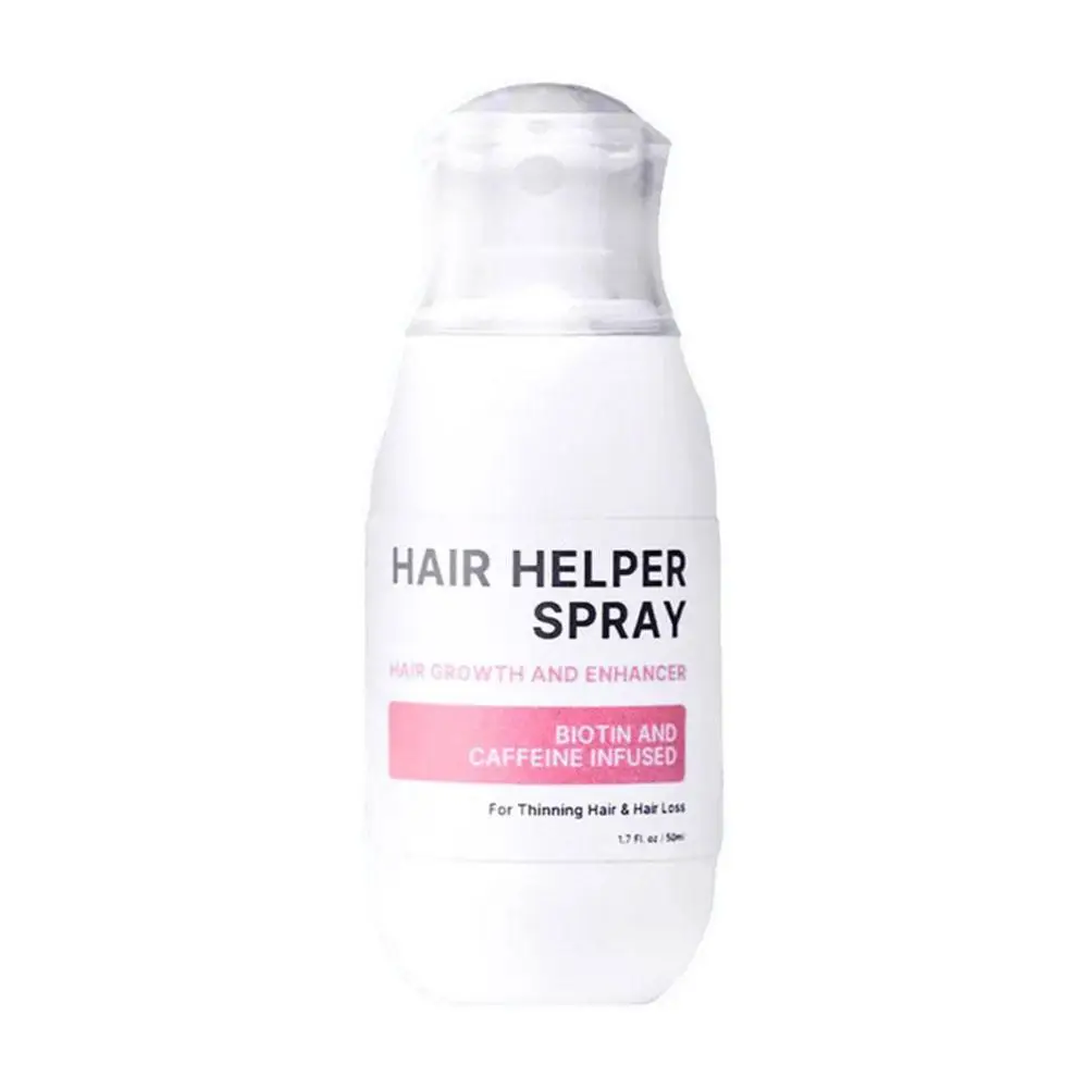 Hair Helper Spray Strong Soft Hair Helper Spray Strengthening Smoothing Hair Spray Increase Hair Thickness Hair Care Beauty