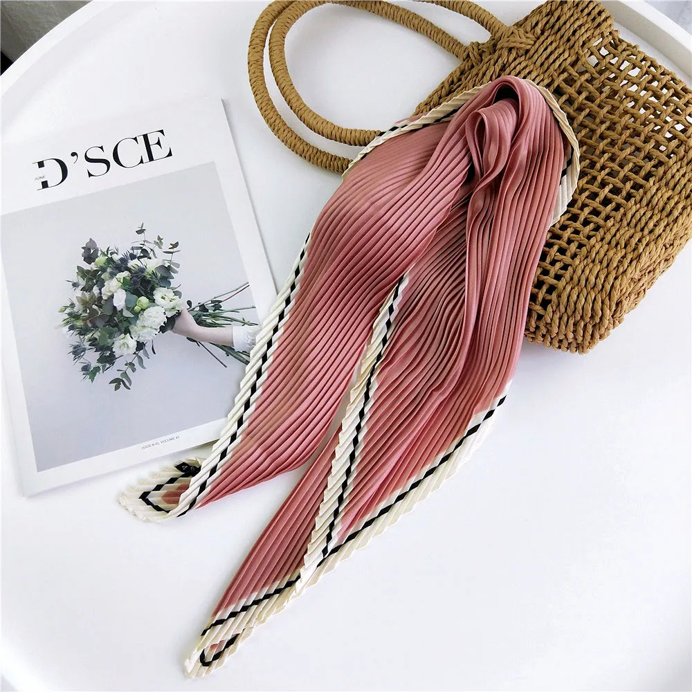 70cm Print Bandanas Fold Square Scarf Women Girls Headband Accessories Neckerchief Hairscarf Hairscarf Shawl Wrap