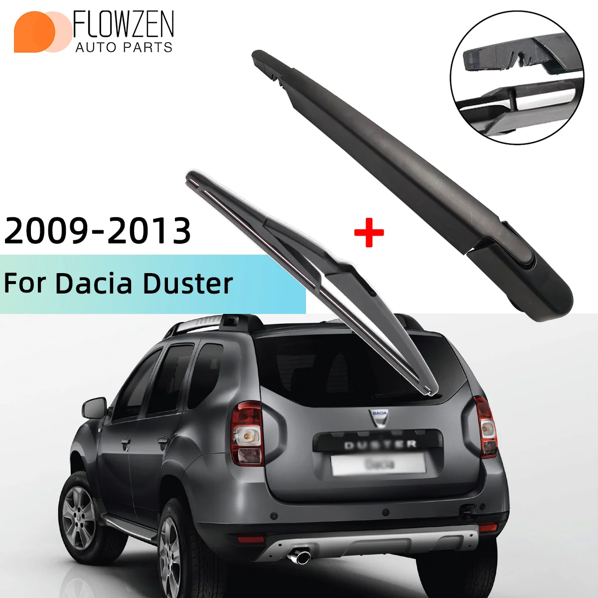 

Подходит для Dacia Duster 2009-2013, щетка заднего стеклоочистителя, рычаг стеклоочистителя, щетки для стеклоочистителей, аксессуары для чистки
