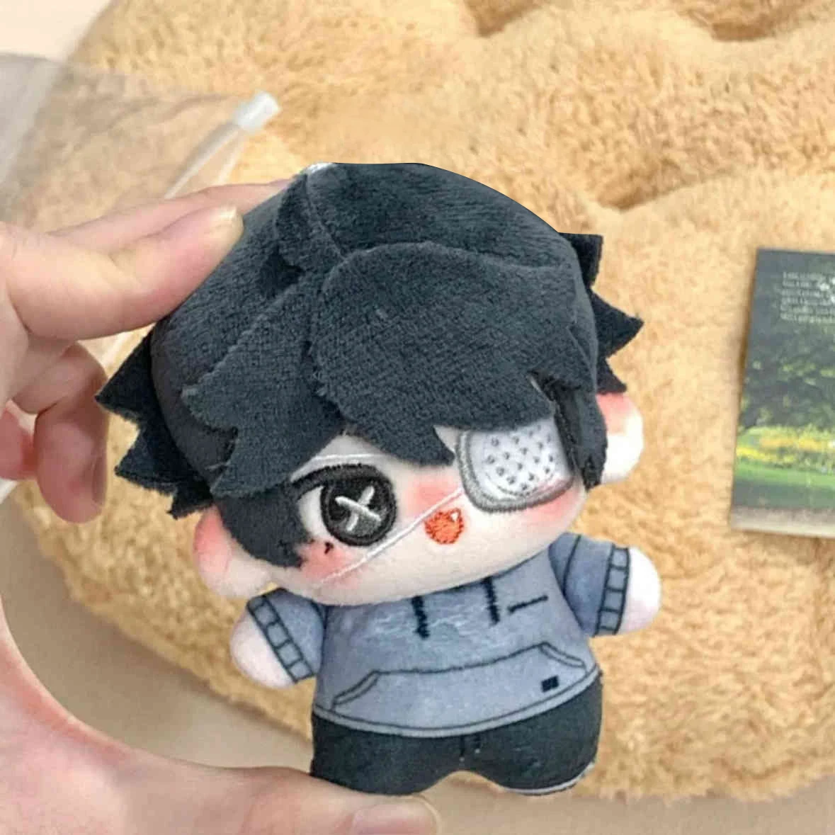 Vijfde Rond 10 cm Pluche Pop Luca Enundertaker Componist Explorer Huurling Gevangene Katoenen Pop Leuke Rugzak Hanger Ornamenten