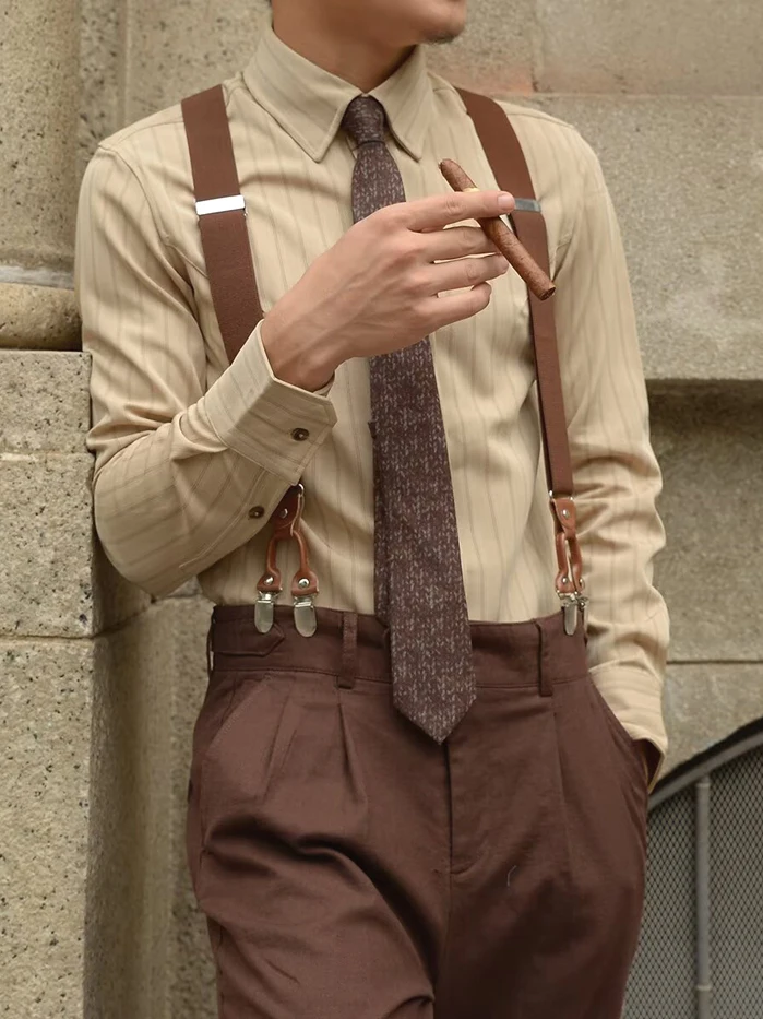 

Briti Sle Мужская полосатая повседневная одежда Long Sve Commute Busin Повседневная рабочая одежда без железа Дышащая облегающая молодежная одежда ...