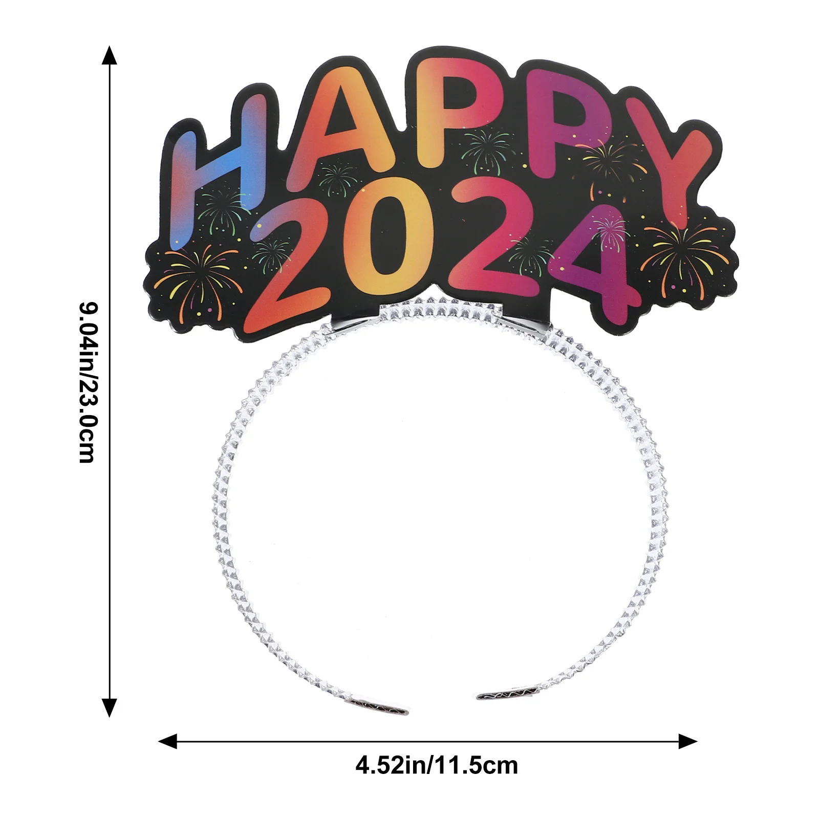 Aros para el pelo de Año Nuevo, tocado de fiesta para festivales, decoración de Festival de Primavera, ajuste cómodo, ideal para accesorios de fotomatón, 6 uds.