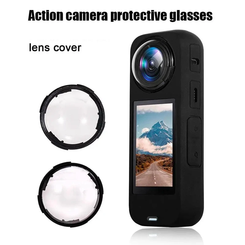 Lens Guard For Insta360 X4 Rotating PC Hard Lens Protector For Insta 360 X4 Tempered Glass Protective Cover