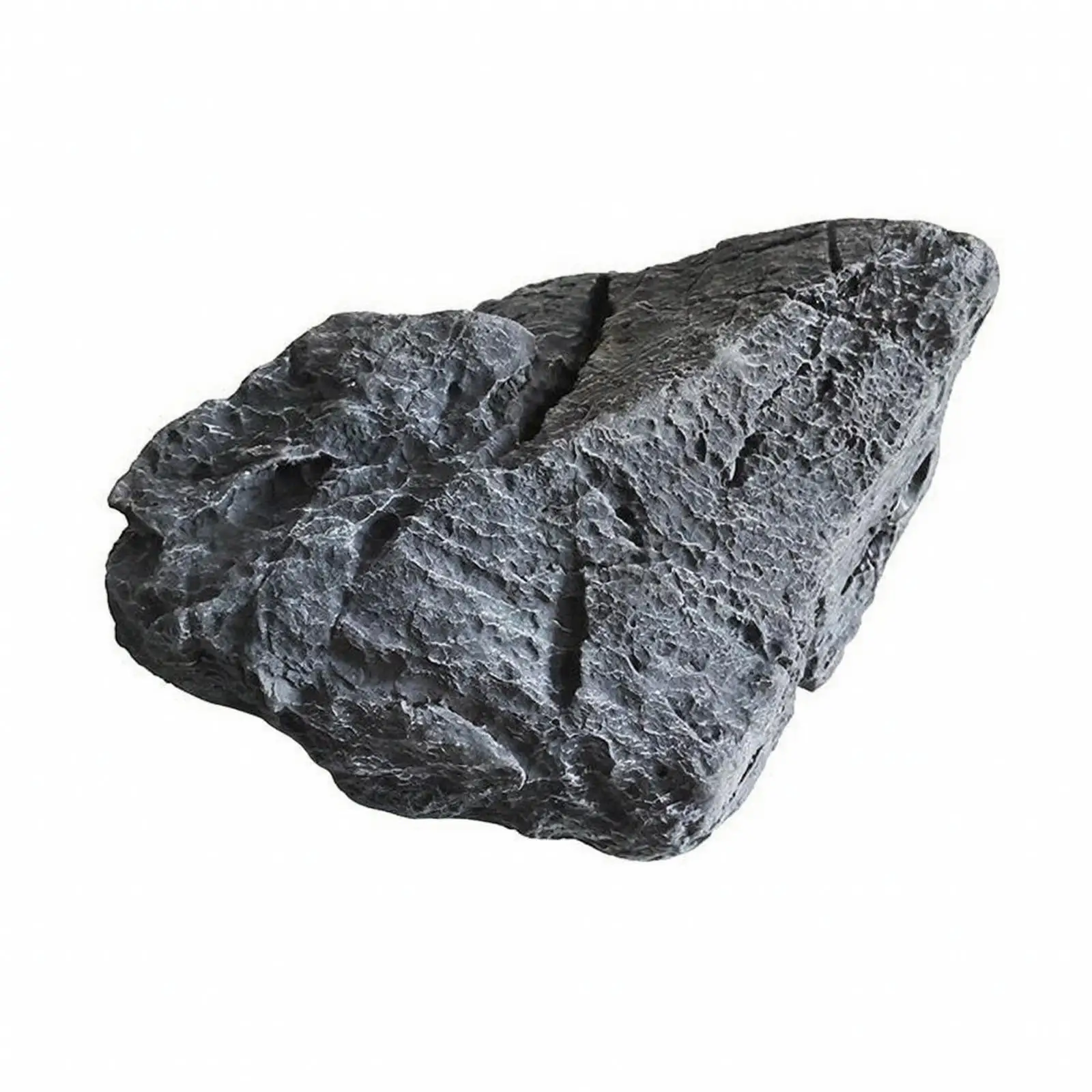 Realistic PU Foam Rock Wall Sculpture Artificial Stone Decor for Movie Scenery and Creative Interior Display