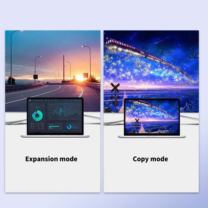 Adattatore USB tipo 4K 3840x2160P, convertitore video velocità per laptop/telefono