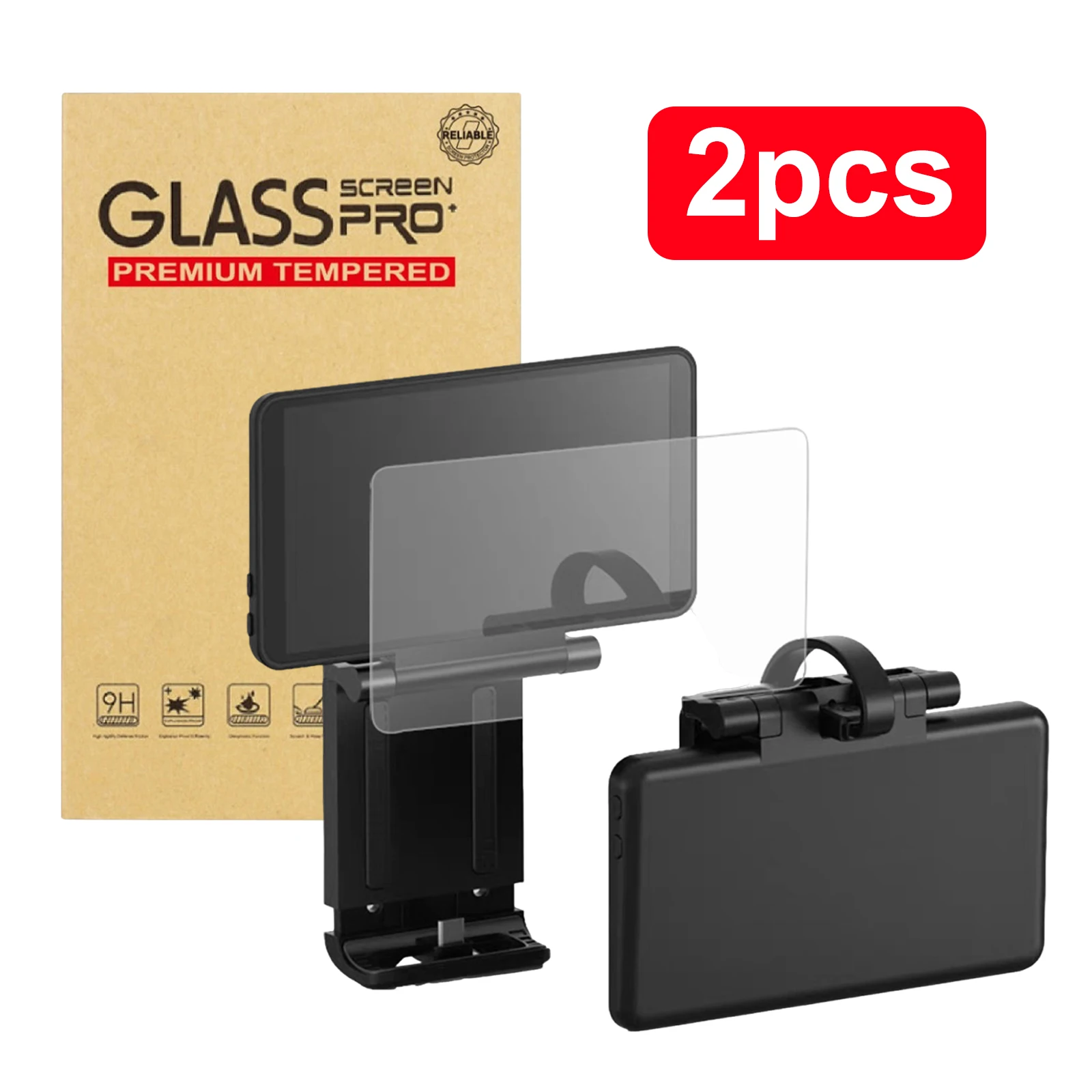 

2Pcs Screen Protector Film Anti-Scratch & Anti-Fingerprint Protective Screen Film with 9H Hardness for Retroid Pocket Dual