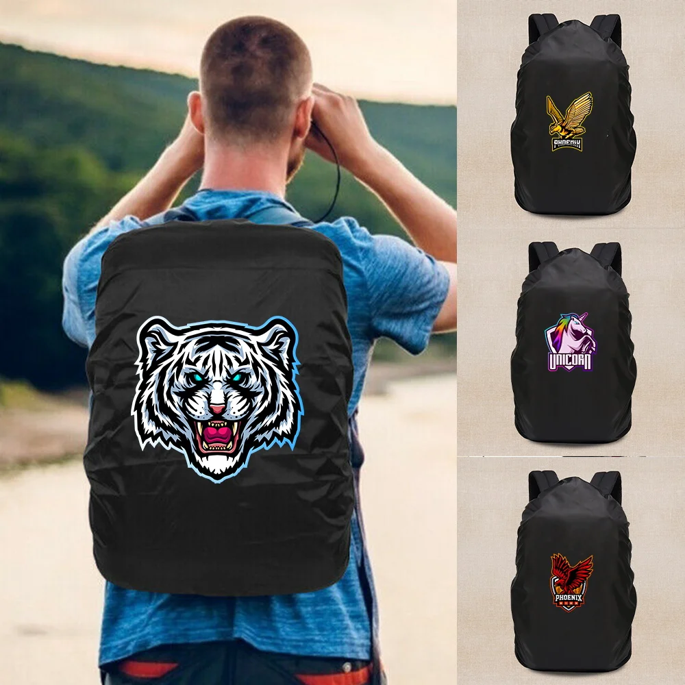 Nylon Backpack Rain Cover Durable Simple Travel Accessories Fit for 20L‑70L Backpack for Outdoor Camping Trips