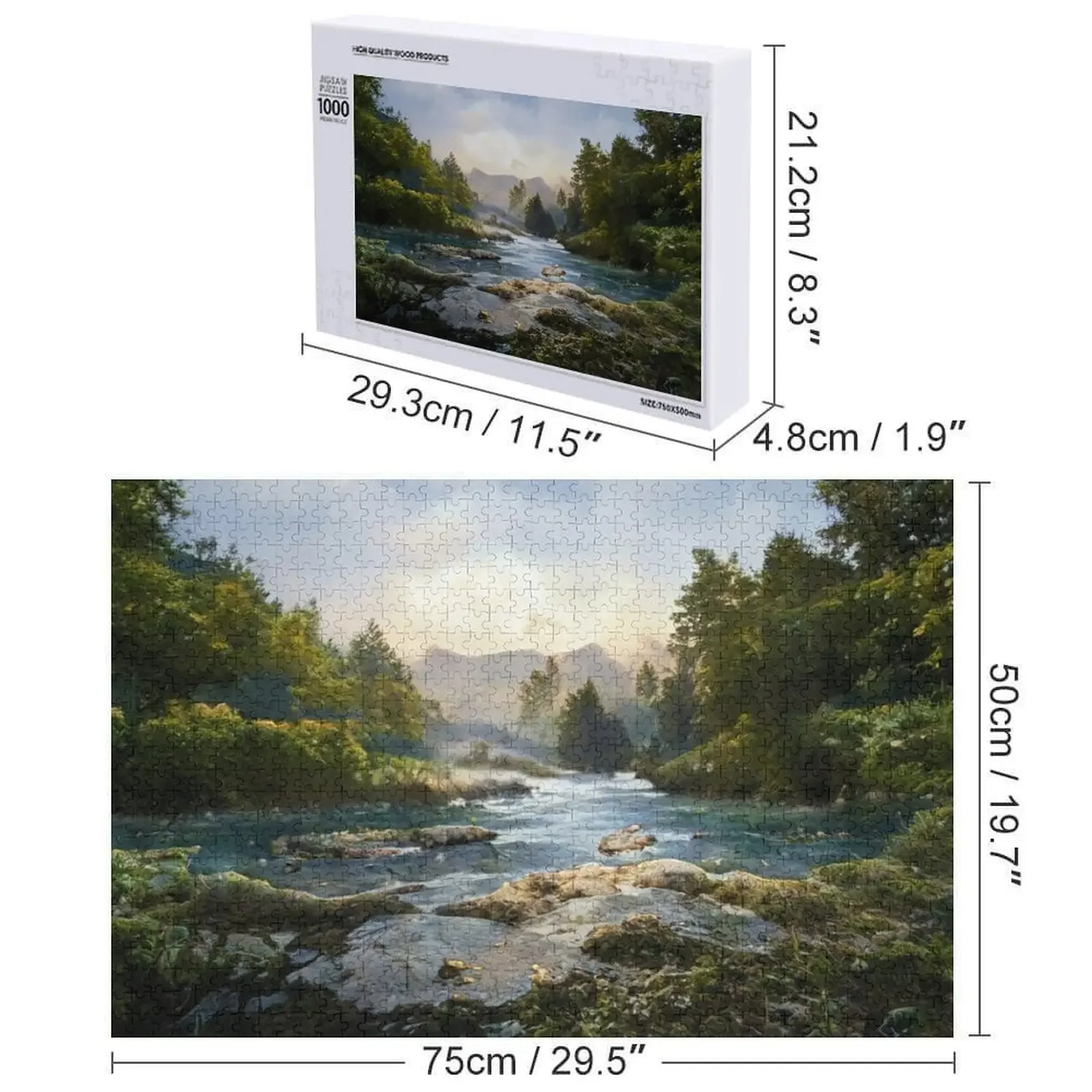 ナチュラルグローリーズ ジグソーパズル 写真カスタマイズされたおもちゃ 子供向け カスタム写真木製名前パズル