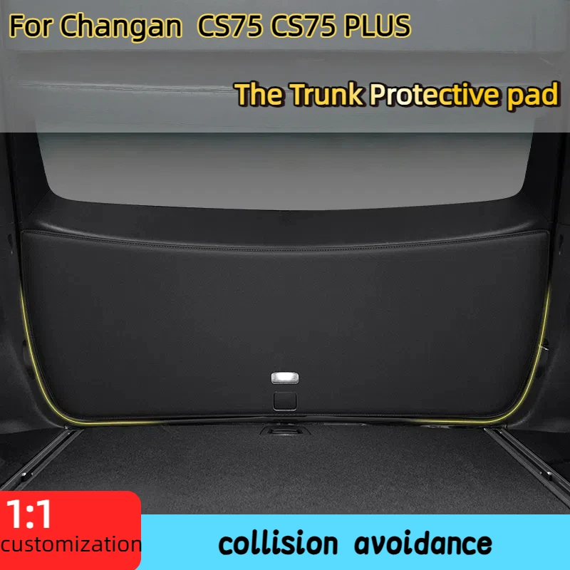 

For CHANGAN CS75 PLUS Anti kicking decorative products for protective pad of car trunk tailgate