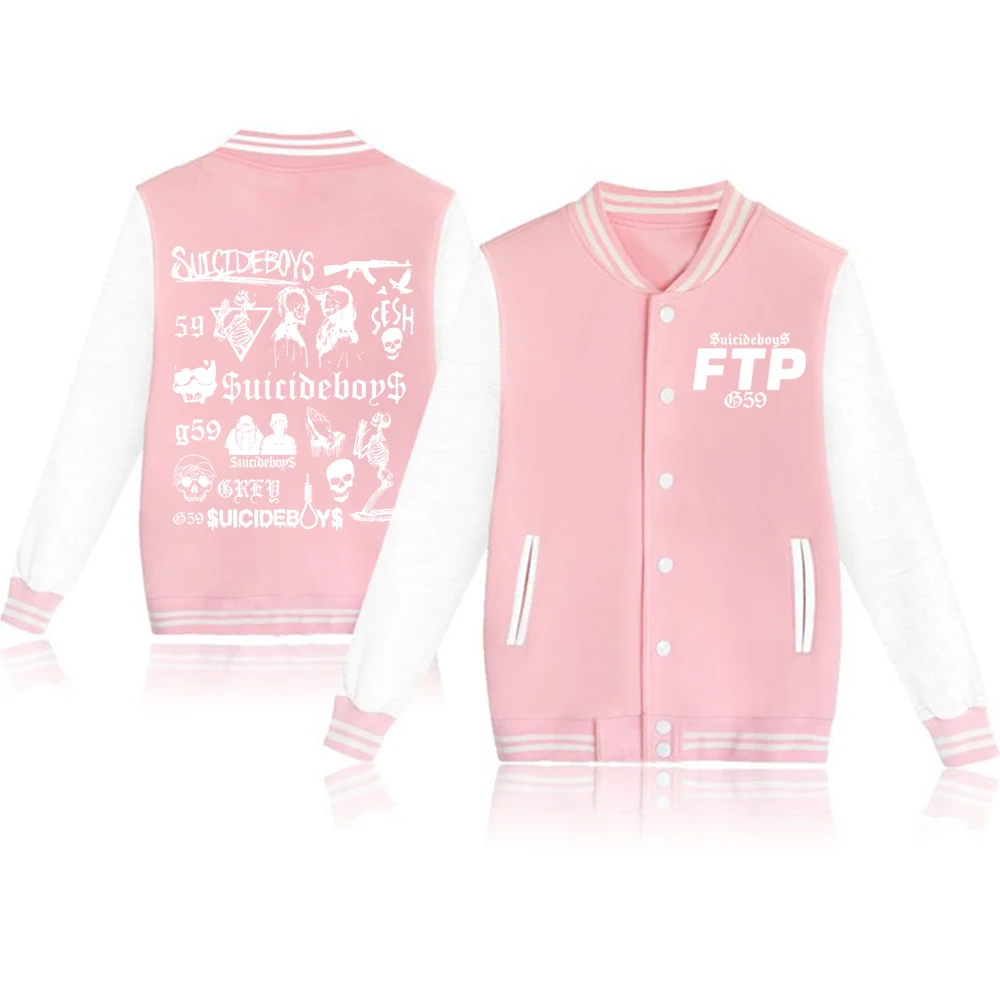 FTP Suicideboy G-59 Baseball Uniform Hoodie Suicide-Boys Sweatshirt Pullover