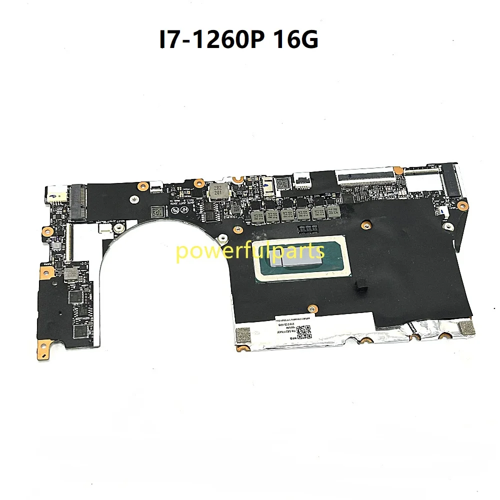 

Материнская плата для Lenovo Yoga Slim 7 Pro 14IAP7 NM-E412 5B21F64994 I7-1260P 16G работает в порядке