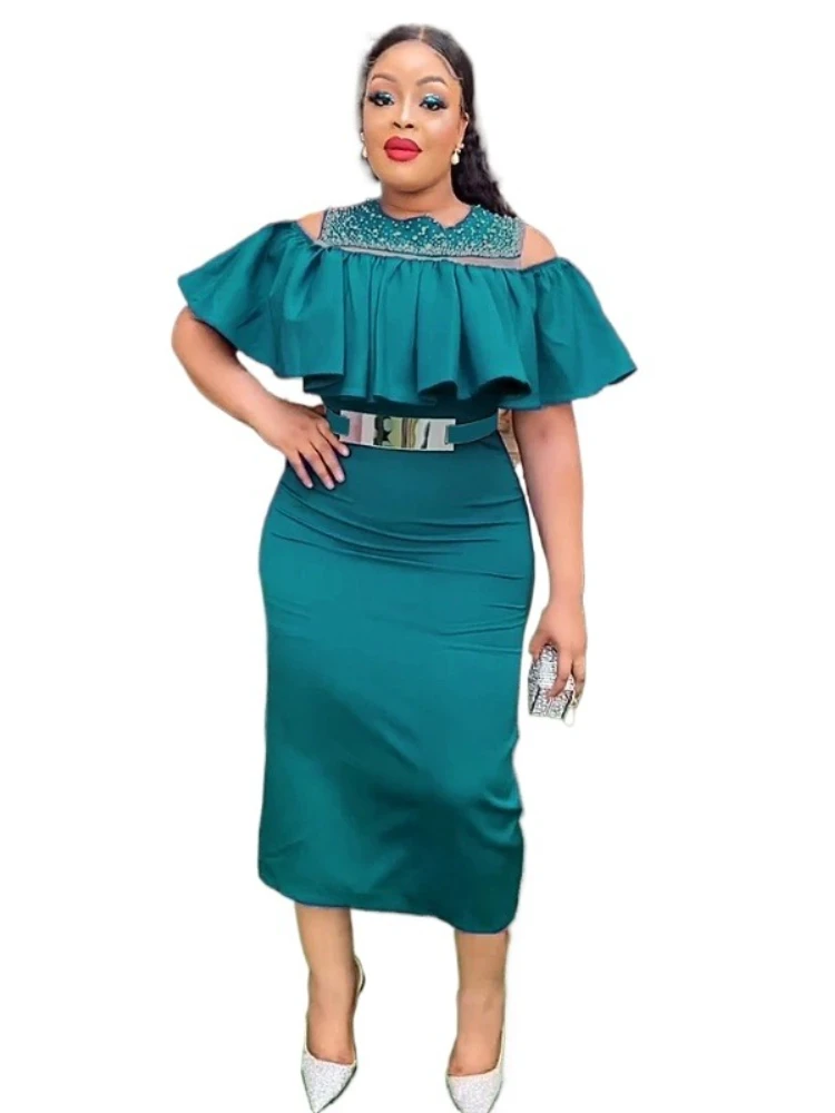 

Plus Size African Party Dresses for Women Dashiki Ankara Turkey Wedding Gown Sexy Bodycon Maxi Long Dress Africa Clothing 2025