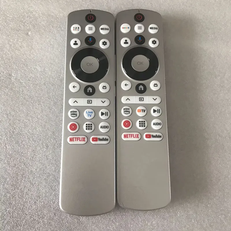 Bluetooth Voice Remote Control HTR‑U33G For Haier Smart TV With Netflix YouTube Prime Video Live TV Hot Keys Voice Search