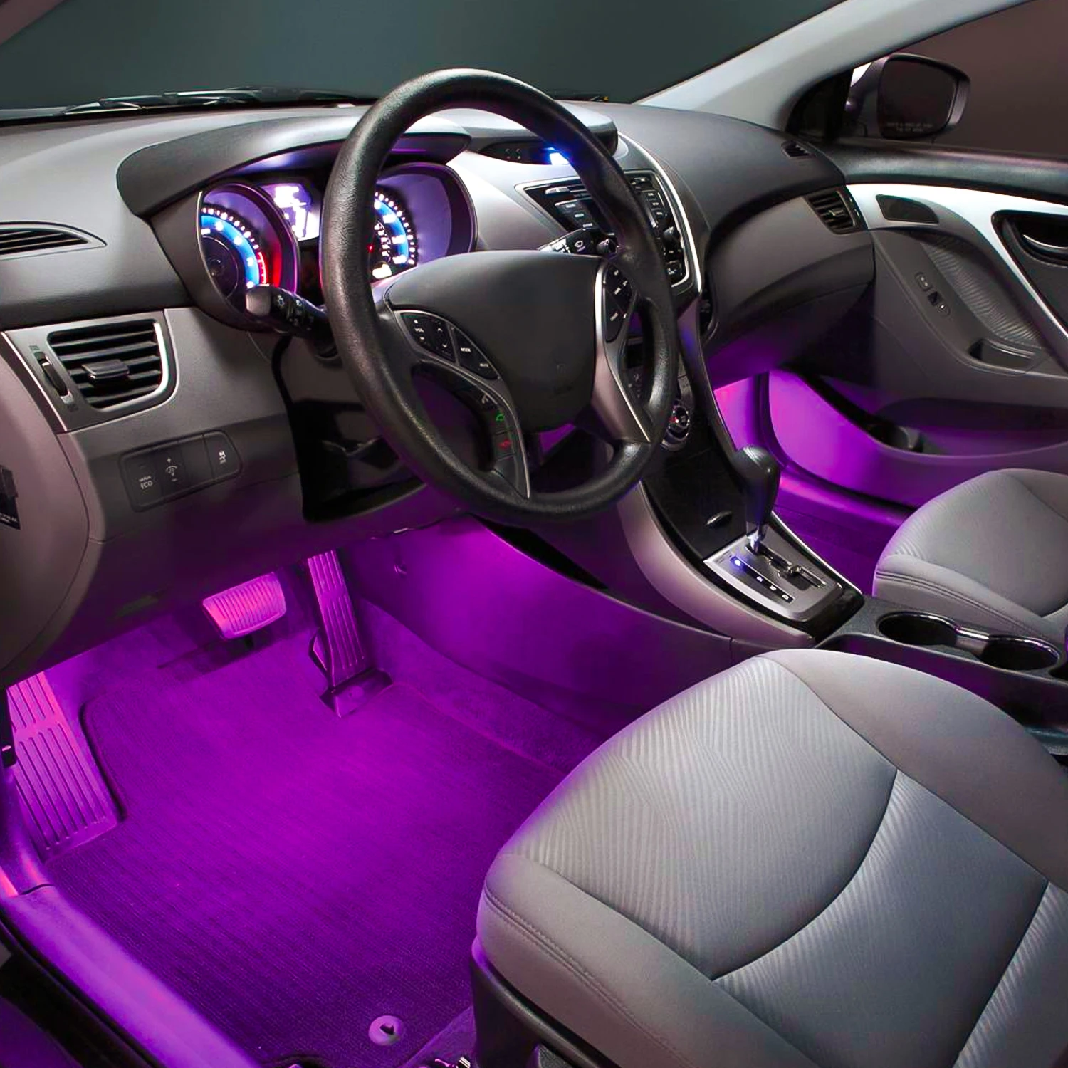 4PCS USB Interior Lights Multi - Audio Music Light 评论和价格
