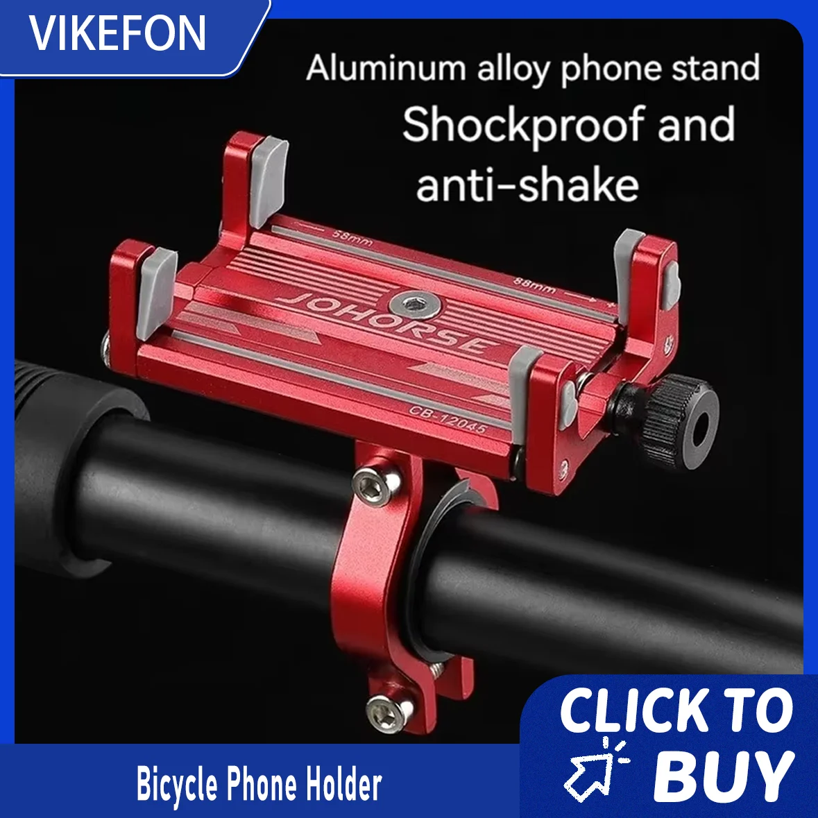 

Motorcycle Phone Holder Electric Bicycle Smartphone CNC Aluminum Alloy Bracket Four Claws Bike Phone Stand for iPhone Samsung