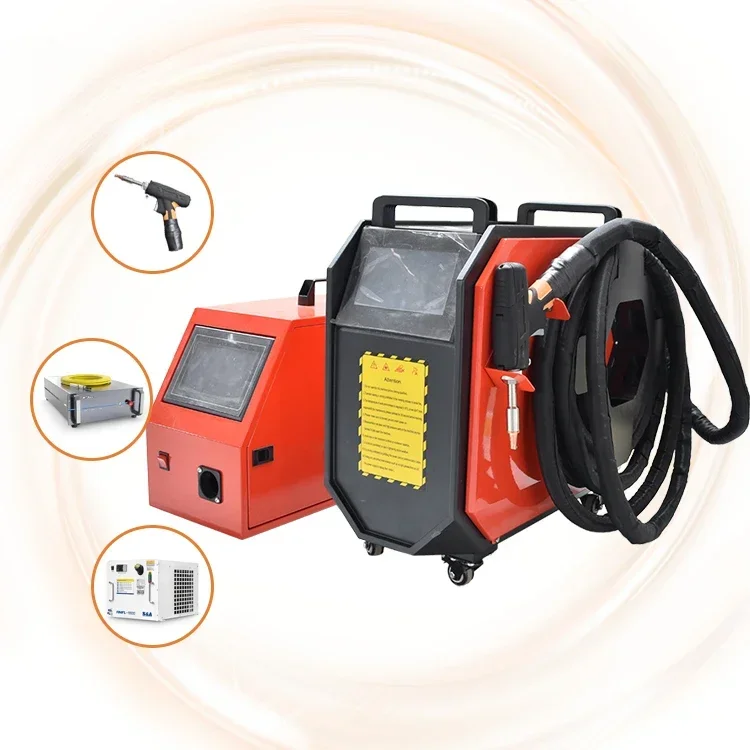 220V/380V small mini air-cooled metal handheld laser welding machine 1500w