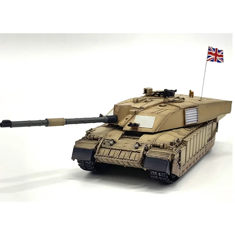 

1/72 Scale British Challenger 2 Main Battle Tank Model Iraq Gulf War Plastic Finished Model Static Figurine Collection Toy