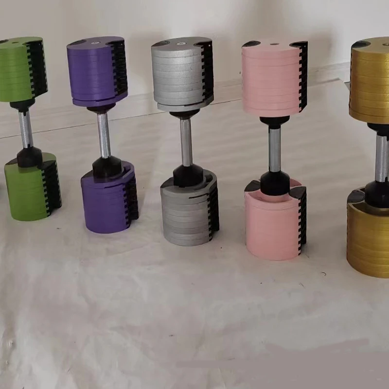 Adjustable Dumbbells 4kg Increments Available in Multiple Weights and Colors 16–40kg Strength Training Equipment Home Gym Use