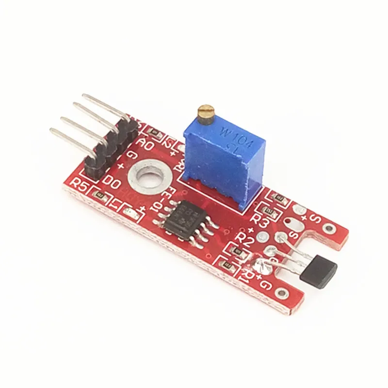 KY-024 Hall Sensor Module Linear Magnetic Force Hall Sensor A3144 For Arduino