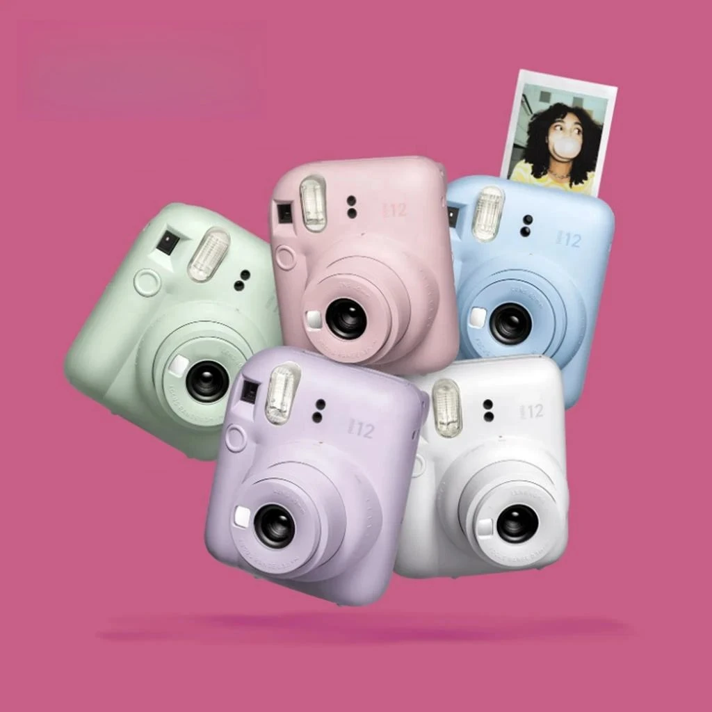 new Newest Fujifilm  Mini 12 Instant Film Camera Personal Gift for Children/Women Single Use 35mm Fixed Focus Optical Zoom