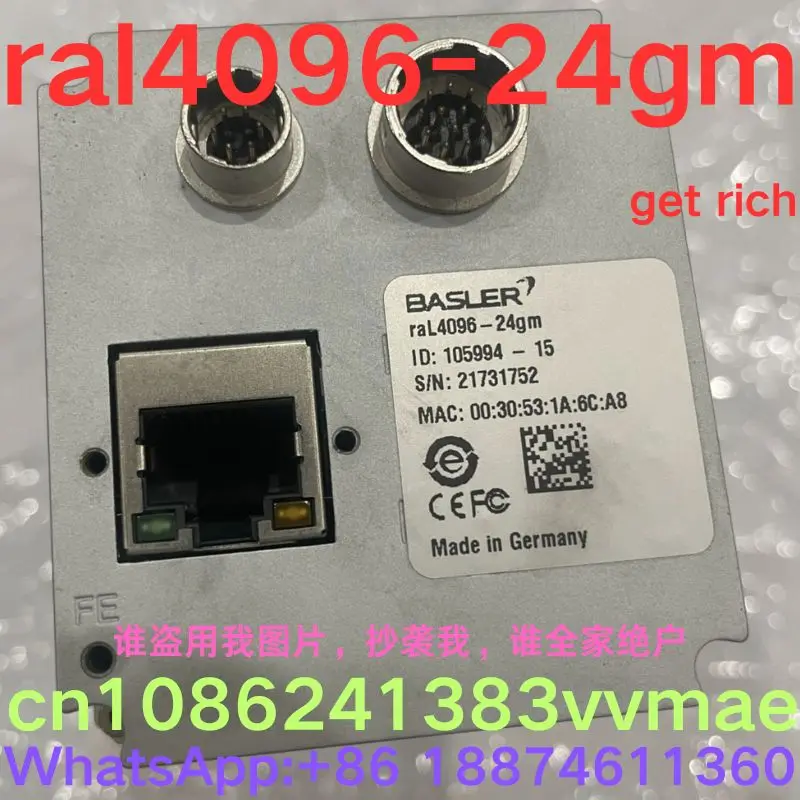 

Б/у тест ОК Промышленная камера ral4096-24gm