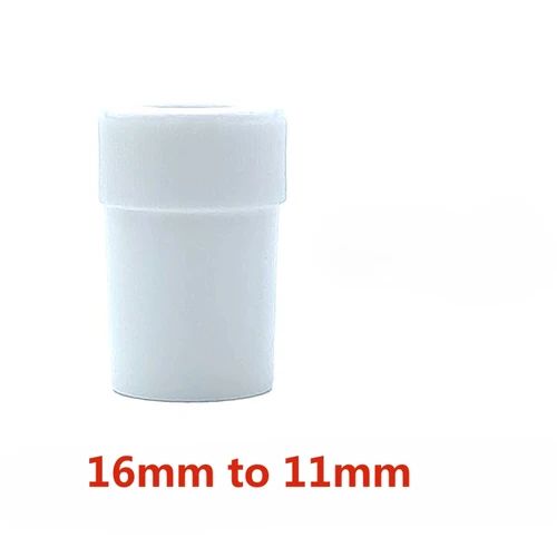 Imagen 2 del producto Tubo conector de succión Dental, 10 piezas, convertidor de Saliva, adaptador de succión fuerte y menor