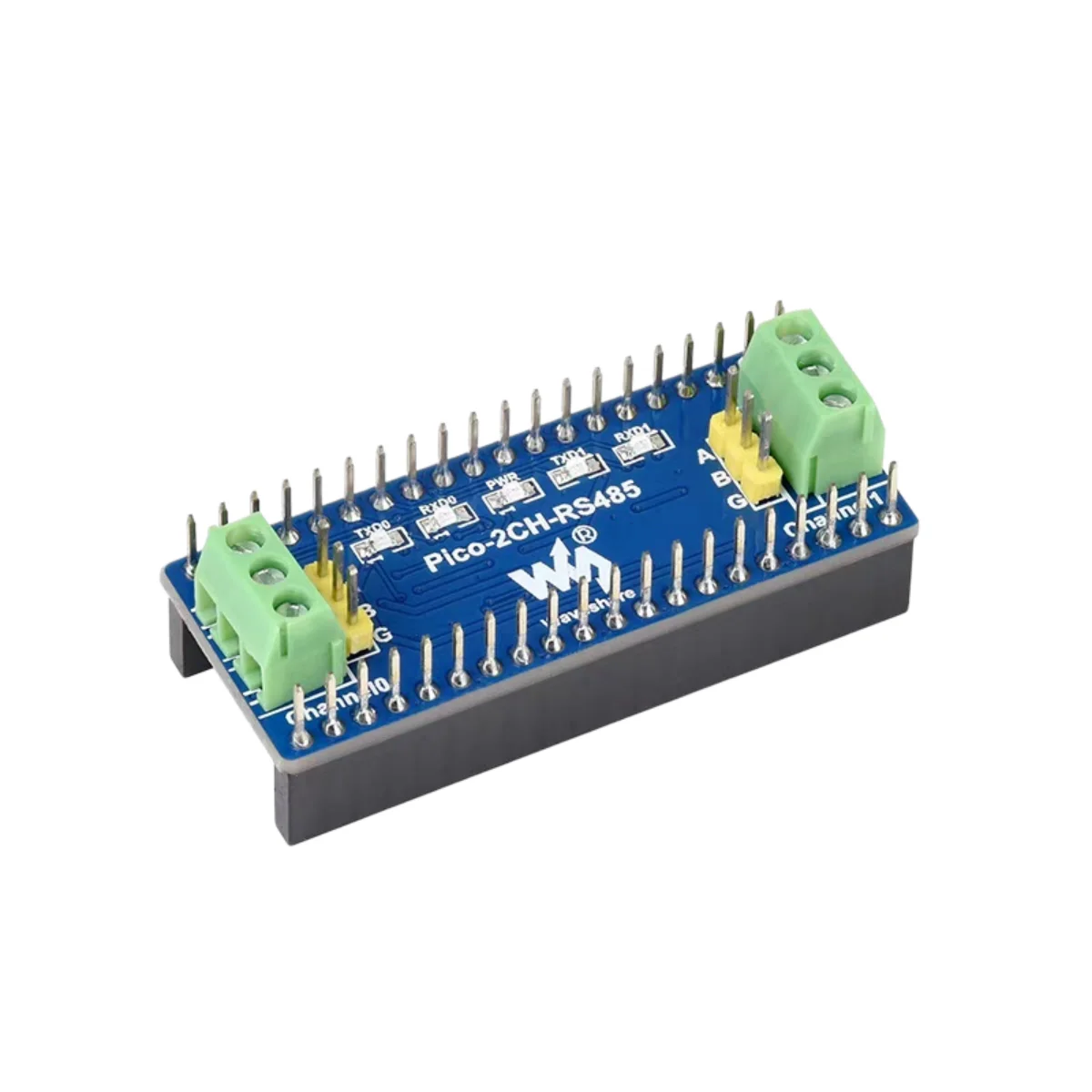 Micro Snow Raspberry Pi Pico Dual Channel RS485 Expansion Board Module SP3485 Chip UART Communication 36