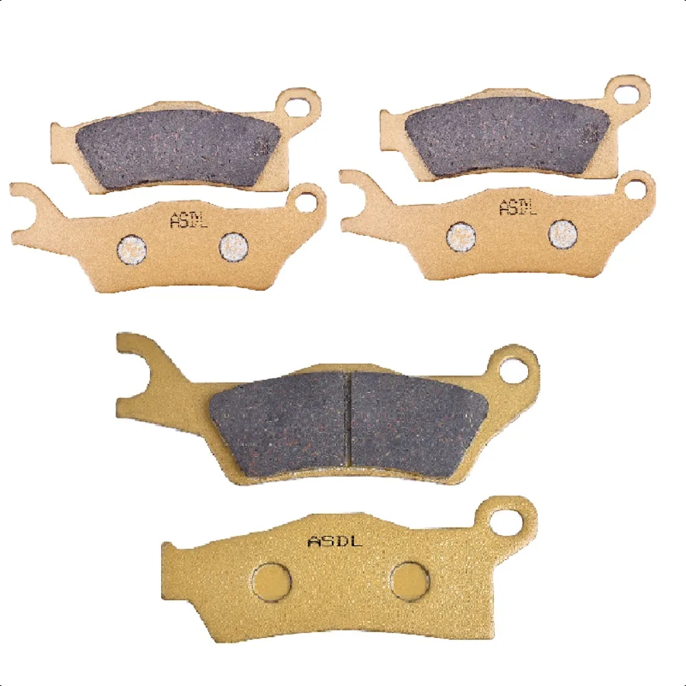 Pastillas de freno delanteras y traseras para motocicleta CAN AM Outlander 450 500 570 650 1000 Renegade 1000 Renegade 650 EFI T3