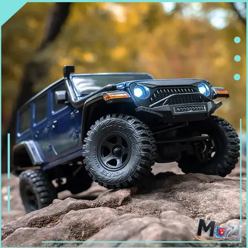 FMS EAZYRC 1:18 أرنب أحمر جديد Rc التحكم عن بعد الدفع الرباعي تسلق سيارة على الطرق الوعرة محاكاة نموذج سيارة لعبة مجسمة كهربائية