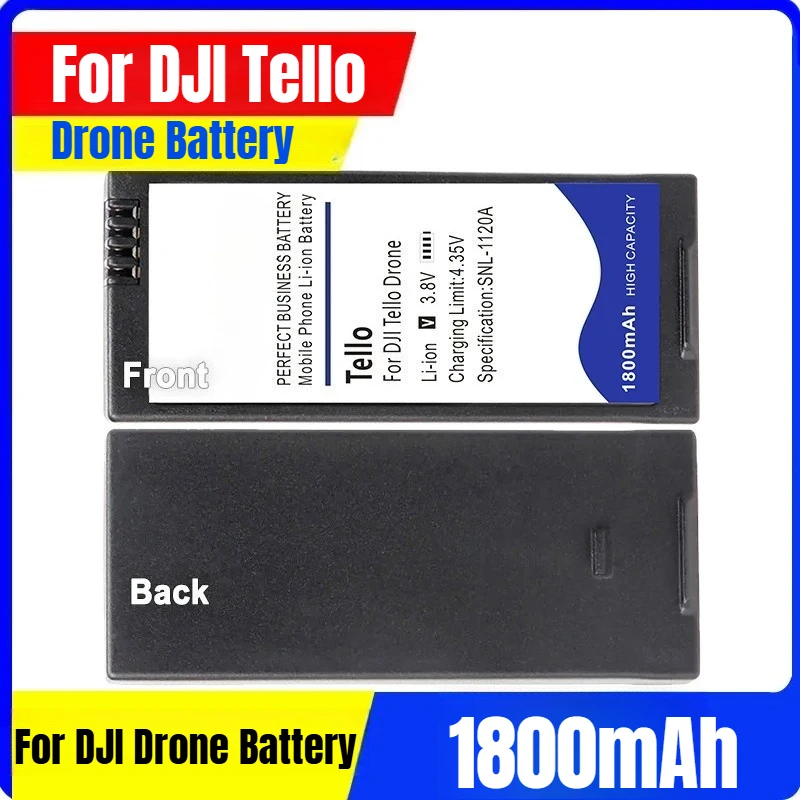 

For DJI Tello Intelligent Flight Drone Battery 3.8V 1800mAh Rechargeable Battery Accessories Replacement Part