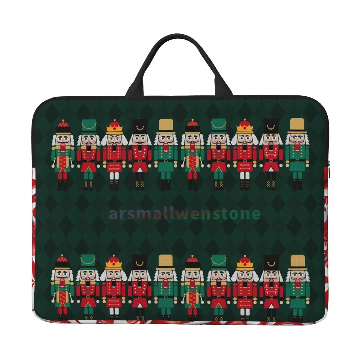 Christmas Theme Laptop Bag Computer Bag Office Business Travel 14 Inch Water Resistant Large Laptop Case