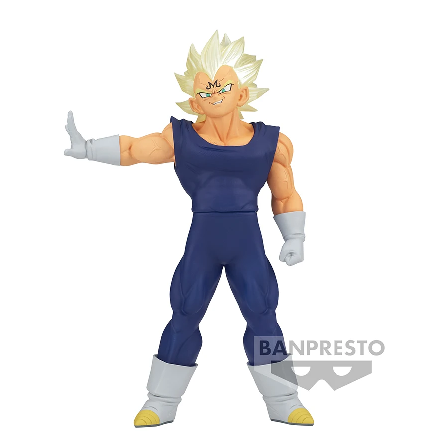 Banpresto Dragon Ball Z Action Figures CLEARISE Majin Vegeta Anime Figurines DBZ Vegeta Figurals Collectible Model Toys