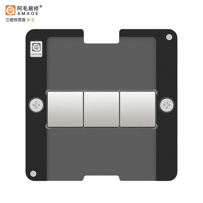 AMAOE Middenlaag Reballing stencil sjabloonstation voor iPhone16e BGA IC Chip Rework moederbord reparatie tools