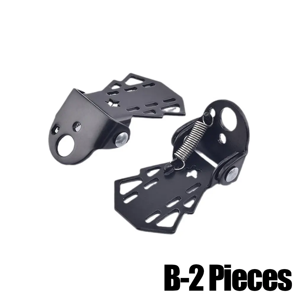AliExpress NONE 2PCS MTB Rear Seat Footrests Non Slip Folding Footboards Mounted on Back Wheel for Bicycle Passenger Comfort Safety