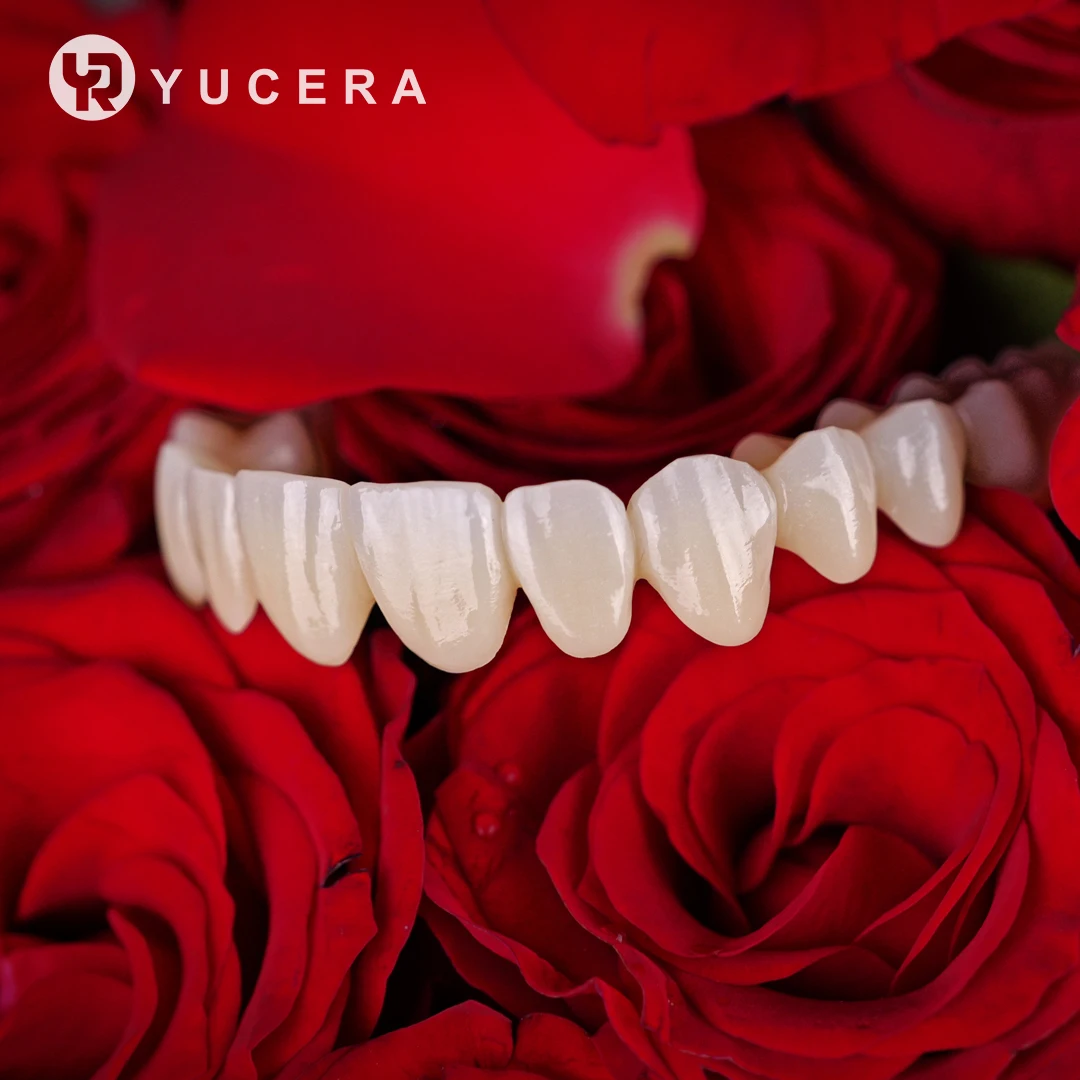 Yucera 4D plus multilayer zirconia B1 cad cam zirconium blocks dental lab Preshaded Multilayer Ceramic Blocks