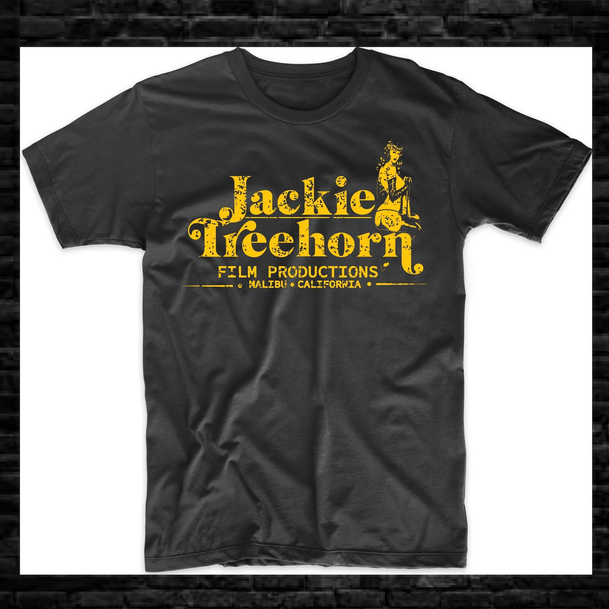 Jackie Treehorn Production Funny Movie Tee