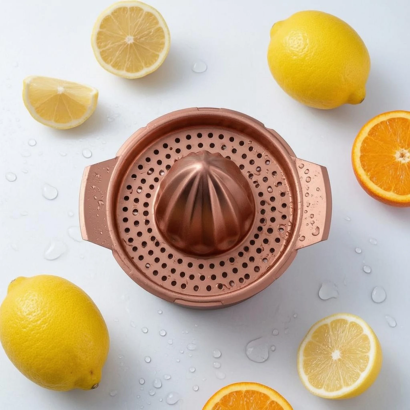 Countertop Citrus Press Perforated Fruit Press Food Prep Tool Compact