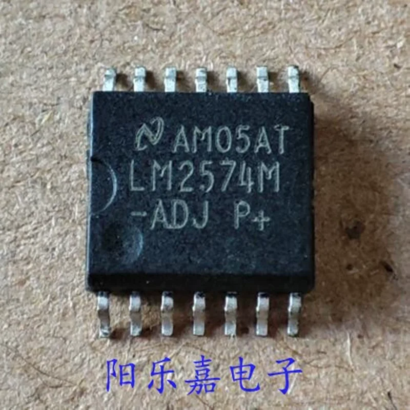 

10Pcs/Lot LM2574M-ADJ LM2574MX SOP-14 New Chip
