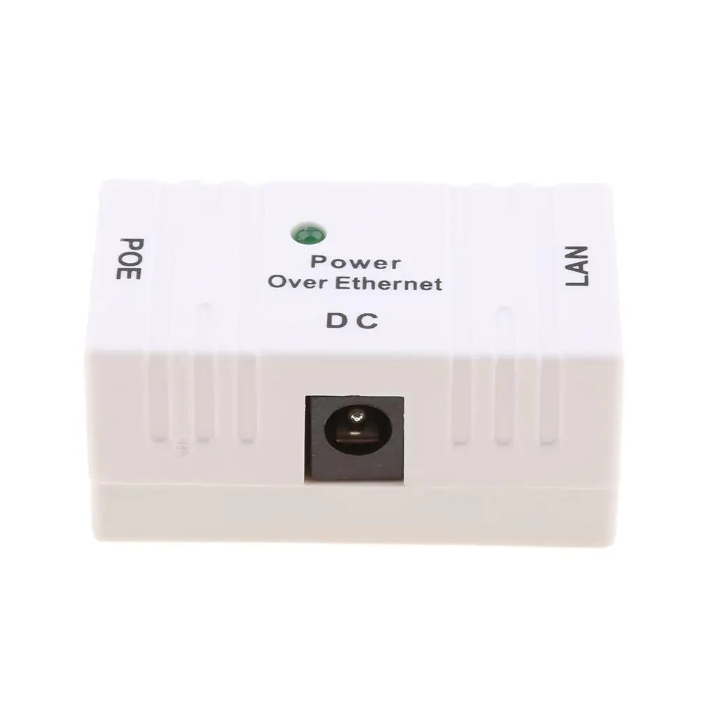 LAN POE Power Over Ethernet Injector Adter for IP Camera Access 5V~48V